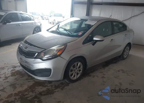 2012 Kia Rio Ex из США, поврежденный, VIN KNADN4A32C6091063